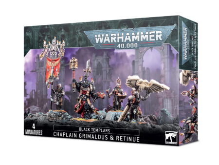 BLACK  TEMPLARS: GRIMALDUS & RETINUE