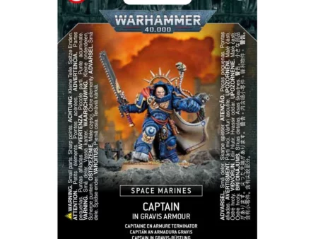 SPACE MARINES  CAPTAIN IN GRAVIS ARMOUR