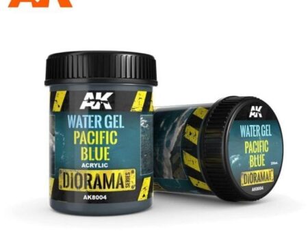 WATER GEL  PACIFIC BLUE - 250ml (Acrylic)