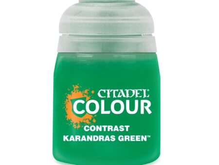 CONTRAST:  KARANDRAS GREEN (18ML)