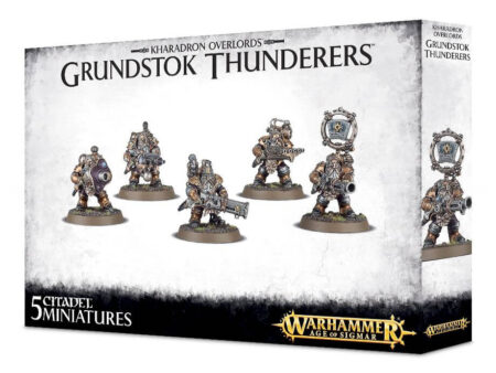 KHARADRON  OVERLORDS GRUNDSTOK THUNDERERS