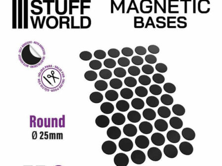 IMANES  Precortados - Redondos 25mm