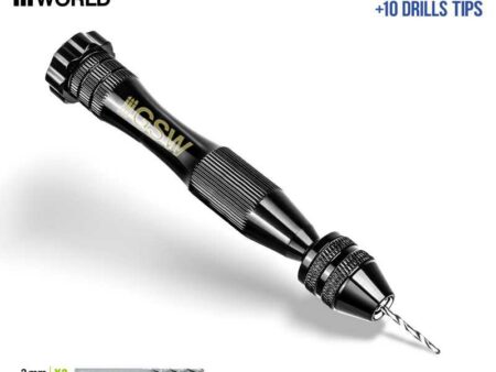 Taladro  manual de modelismo - color NEGRO