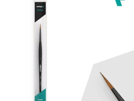 Pincel  Redondo Sintético No. 1