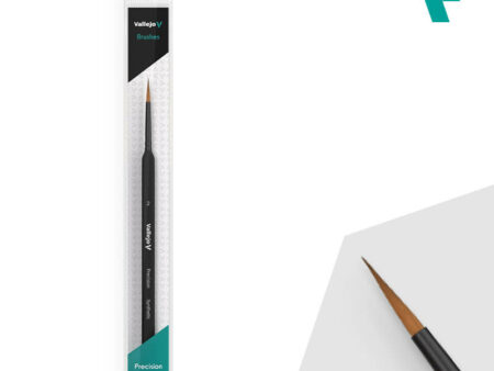 Pincel  Redondo Sintético, Mango Triangular No. 2