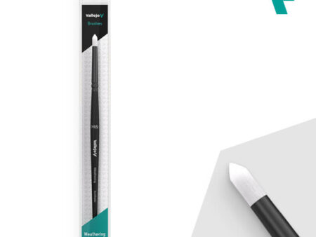 Pincel  Redondo Sintético Mediano (6)