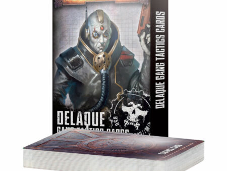 NECROMUNDA:  DELAQUE GANG TACTICS CARDS