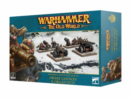 DWARFEN  M/HOLDS:DWARF CANNON & ORGAN GUN