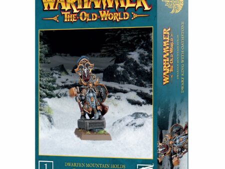 DWARFEN  HOLDS: DWARF KING WITH OATHSTONE