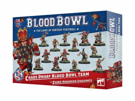 BLOOD BOWL:  CHAOS DWARF TEAM