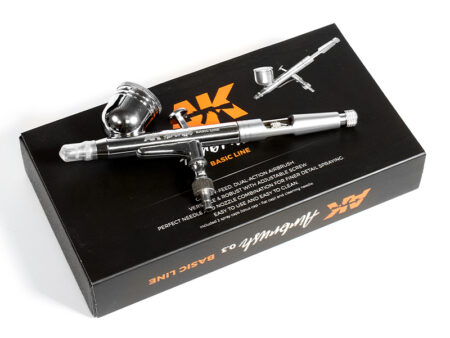 AERÓGRAFO AK – LÍNEA BÁSICA 0.3