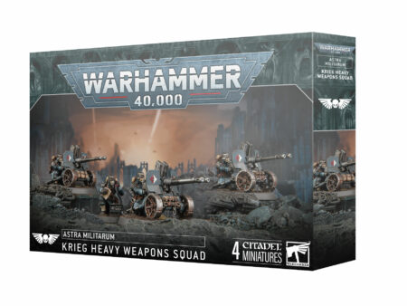 A/MILITARUM:  KRIEG HEAVY WEAPONS SQUAD