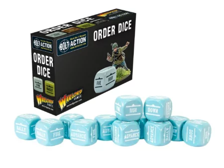 Bolt Action:  Orders Dice Pack - Blue
