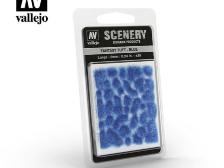 Fantasy Tuft - Blue (6 mm)