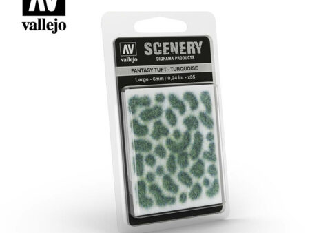 Fantasy Tuft - Turquoise (6 mm)