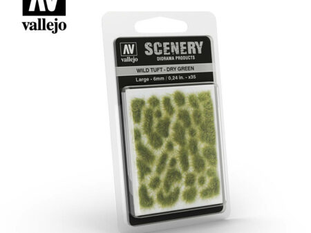 Wild Tuft - Dry Green (2 mm)