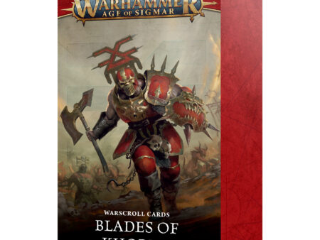 WARSCROLL
  CARDS: BLADES OF KHORNE (ENG)
