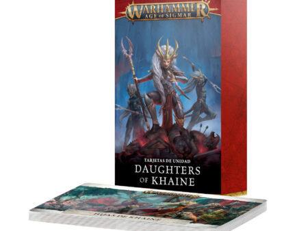 WARSCROLL CARDS: DAUGHTERS OF KHAINE ENG